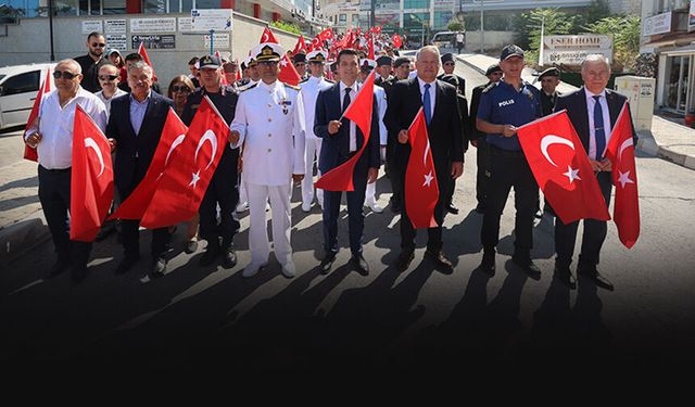 Atatürk’ün Urla’ya gelişinin 100'üncü yılında büyük coşku