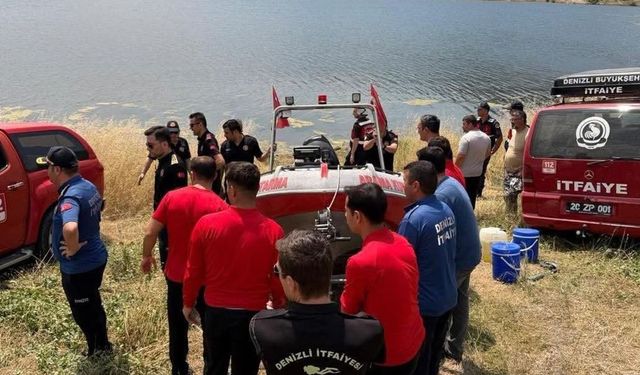 Denizli'de barajda kaybolan balıkçının cesedi bulundu
