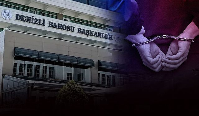 Denizli'de 'uyuşturucu' operasyonu: Baro başkanı dahil 12 avukata gözaltı