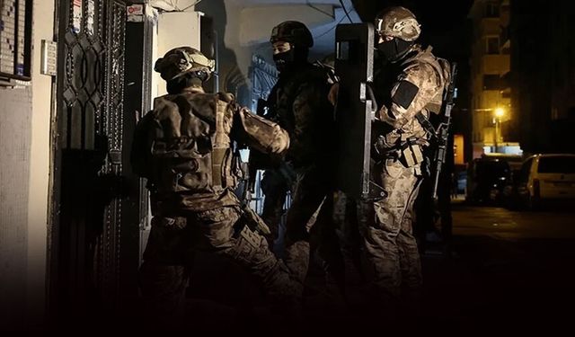 İzmir'de suç örgütü operasyonu: Çok sayıda gözaltı!