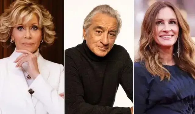 Robert De Niro, Jane Fonda ve Julia Roberts’tan Trump'a sert sözler