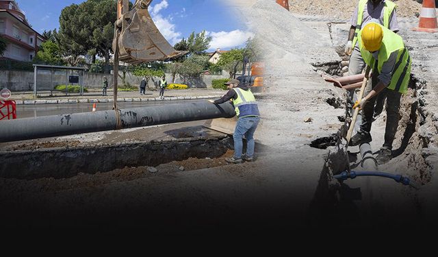 İzmir’in altyapısına 525 milyonluk dev dokunuşla 12 ilçede su hatları yenileniyor