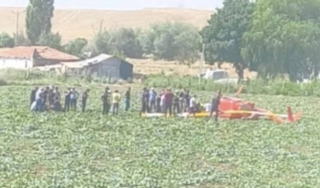 Ankara'da eğitim helikopteri düştü: Yaralılar var!