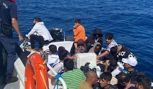 Didim'de 38 düzensiz göçmen ve 3 organizatör yakalandı!