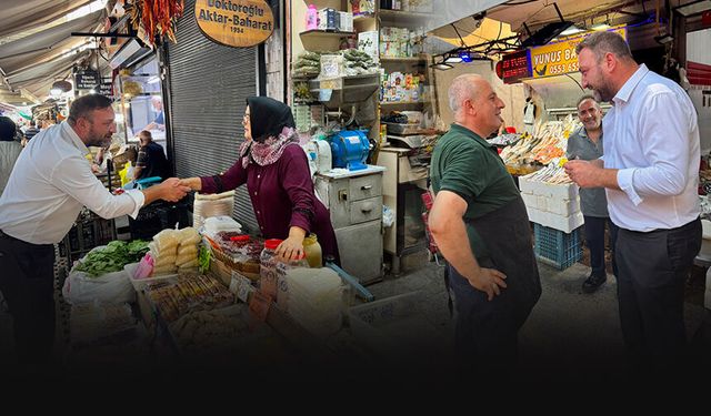 Gümrükçü'den Kemeraltı çıkartması: Gerçek makamım halkın yanı!