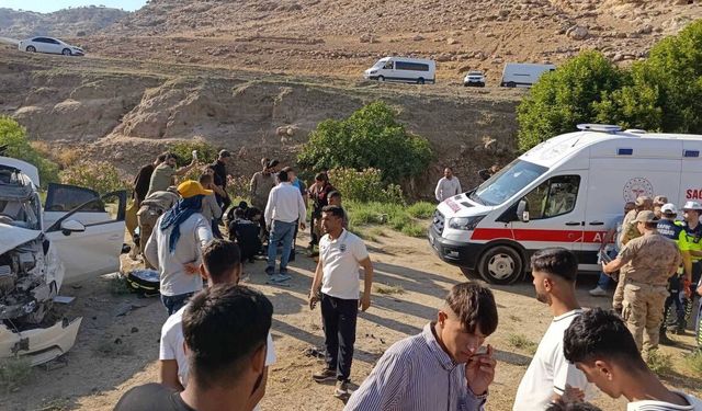 Şırnak'ta feci kaza: 1'i çocuk 2 ölü, 2 ağır yaralı