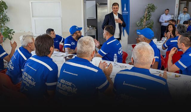 Tugay'dan İZBETON şantiyesinde net mesaj: "Bu memlekete asla ihanet etmem"