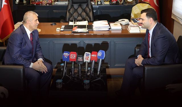 AK Partili İnan'dan MHP'ye ziyaret: İttifakımız İzmir'de birinci parti!
