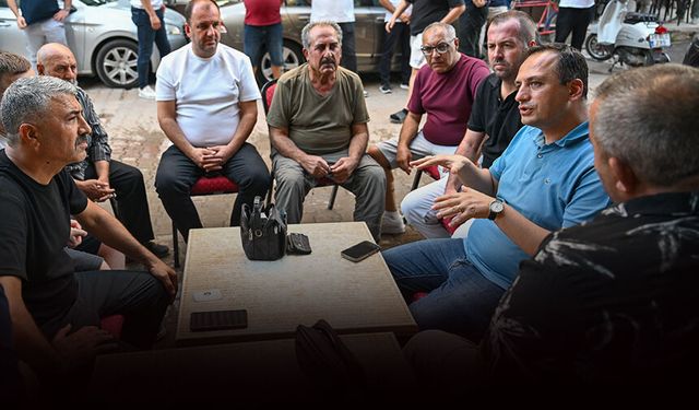 Başkan Eşki’den Çamdibi’nde esnaf ziyareti!