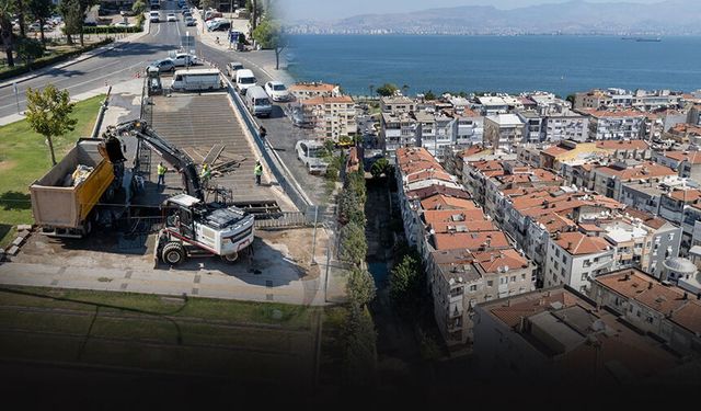 İzmir Körfezi için kritik bakım: Poligon Deresi baştan sona temizlendi
