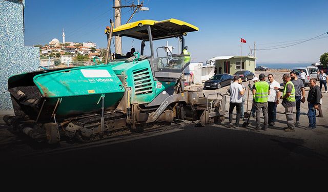 Narlıdere’de asfalt seferberliği: Hedef 5 bin tonu aşmak