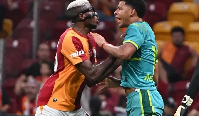 Galatasaray-Villarreal maçında olay