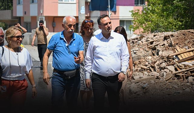 Başkan Eşki sahada... Serintepe’de ulaşım için büyük dönüşüm!