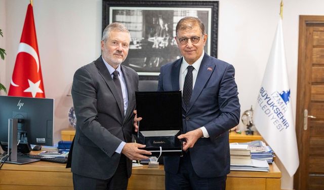 Başkan Tugay, Norveç Büyükelçisi Gaarder’ı ağırladı