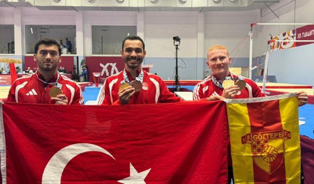 İzmirli cimnastikçilerden İtalya'da madalya yağmuru!