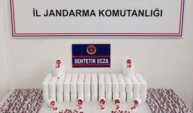 Manisa'da 11 bin 214 sentetik hap ele geçirildi; 1 tutuklama