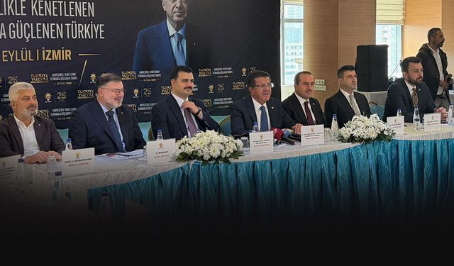 AK Parti İzmir’de Türkiye Yüzyılı Buluşmaları: “İzmir’e eser kazandırmaya devam edeceğiz”