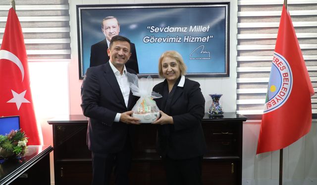 AK Partili Dağ'dan Başkanvekili Şen'e 'hayırlı olsun' ziyareti!