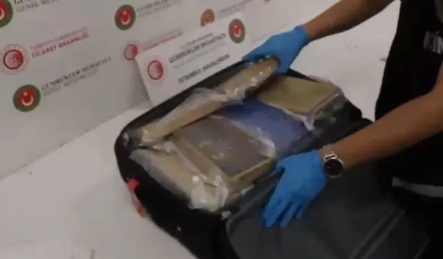 İstanbul Havalimanı'nda 51 kilo 500 gram kokain ele geçirildi