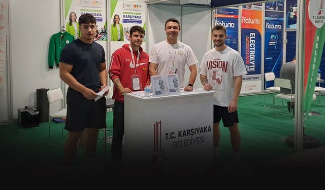 Karşıyaka Belediyesi’nin spor standına EXPO Sport İzmir’de yoğun ilgi