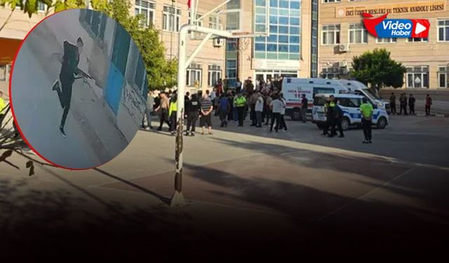 Manisa’da lise önünde silahlı saldırı: 2'si ağır 11 yaralı!