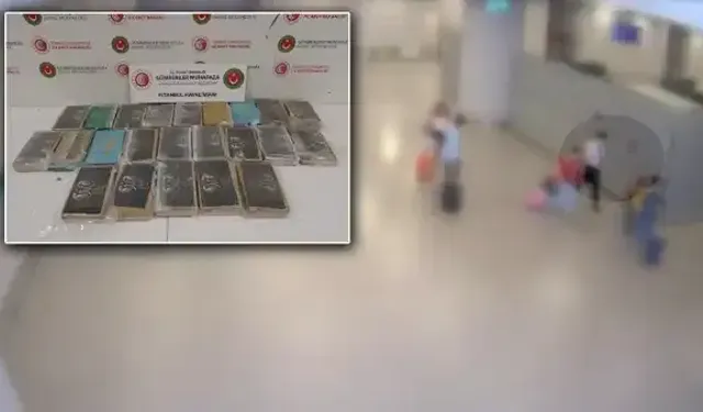'Pilot' kıyafetiyle havalimanına geldi: Uyuşturucu kuryesi her yerde aranıyor!