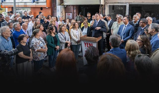 Yeni Parti'nin Bornova ilçe binası açılışında Güç'ten iktidara sert mesajlar: Gitmezler sanmayın gidecekler!