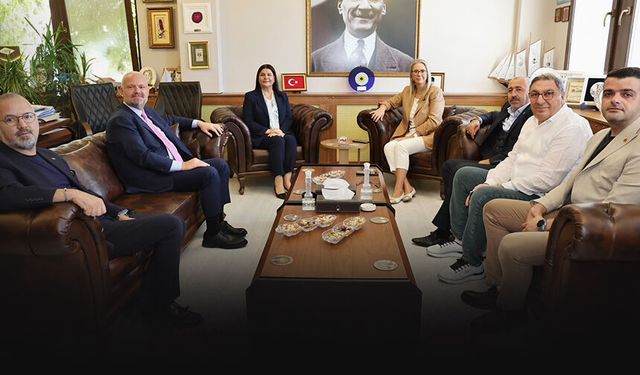 AK Partili Çankırı’dan Foça Belediye Başkanı Fıçı’ya hayırlı olsun ziyareti!