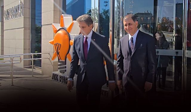 İlk fotoğraf geldi... Tugay AK Parti Genel Merkezinde!