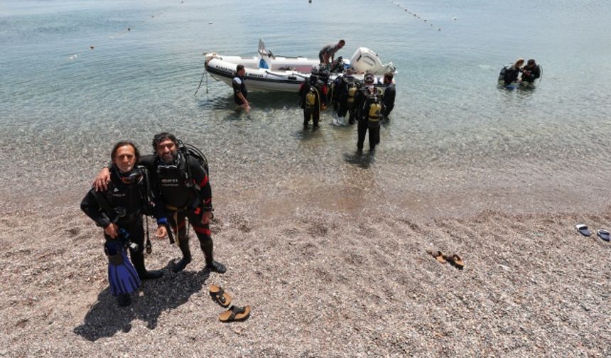 Karaburun'da dalış turizminde hareketlilik başladı