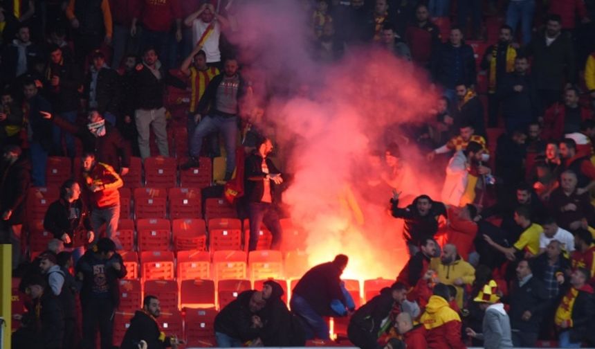 Türk Futbolunun 'kara' gecesinden kareler