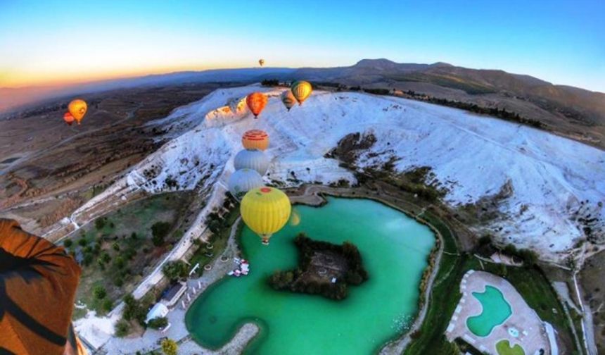 Adrenalin tutkunlarının yeni rotası Pamukkale