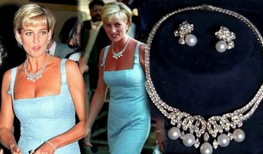 Prenses Diana'nın mücevherleri açık artırmaya çıkıyor
