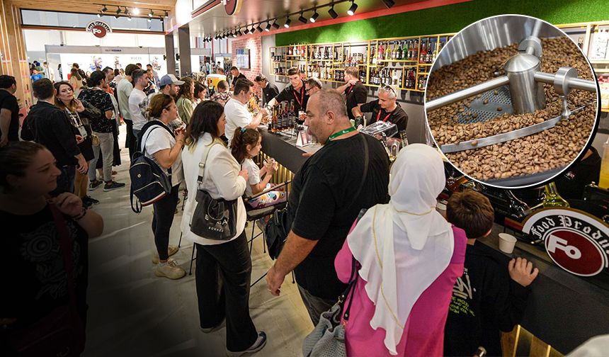 İzmir Kahve Fuarı'na yoğun ilgi