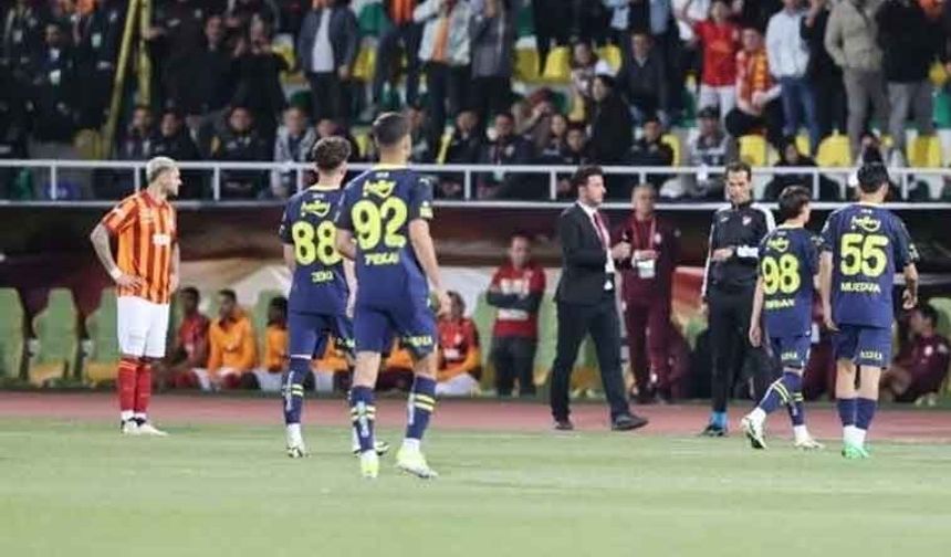 TFF'den Fenerbahçe'nin cezasına indirim!