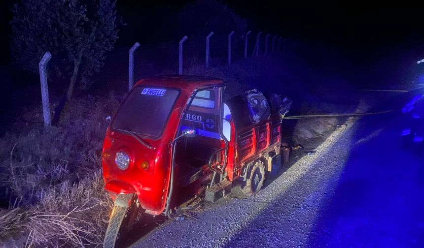 Motosikletiyle beton direğe çarptı... Engelli sürücünün acı sonu!