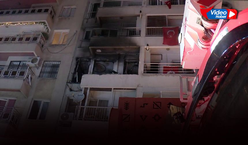 İzmir’de gaz sızıntısı sonrası patlama... Bina tahliye edildi!