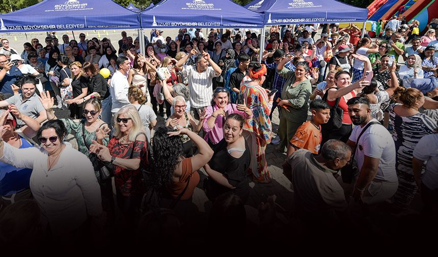 İzmir'de Hıdırellez coşkusunun adresi Kültürpark oldu!