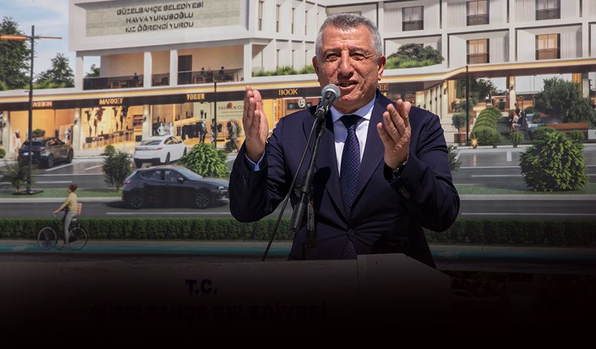 Başkan Günay'dan öğrencilere müjde... Güzelbahçe'ye yeni kız yurdu yola çıkıyor!