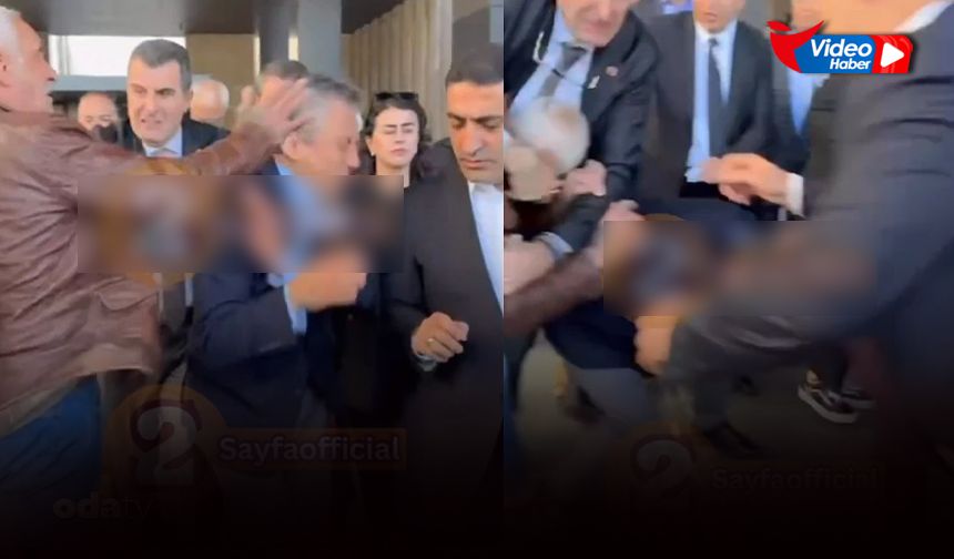 CHP Genel Başkanı Özgür Özel saldırıya uğradı!