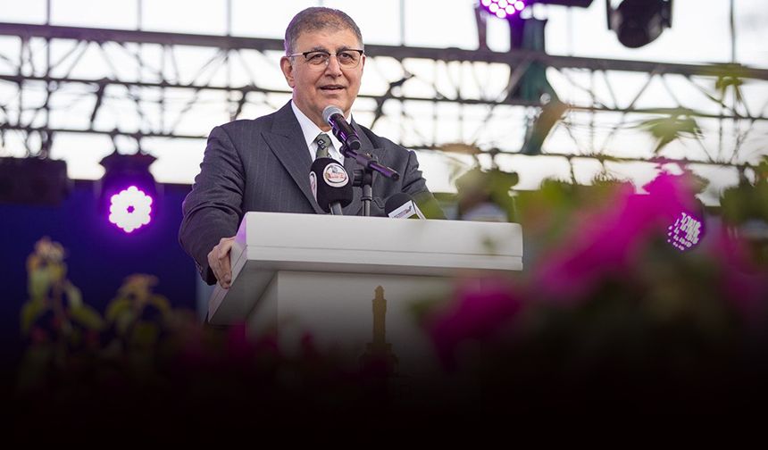 Tugay, Bayındır Çiçek Festivali’nde konuştu... Bu başarı hepimizin!