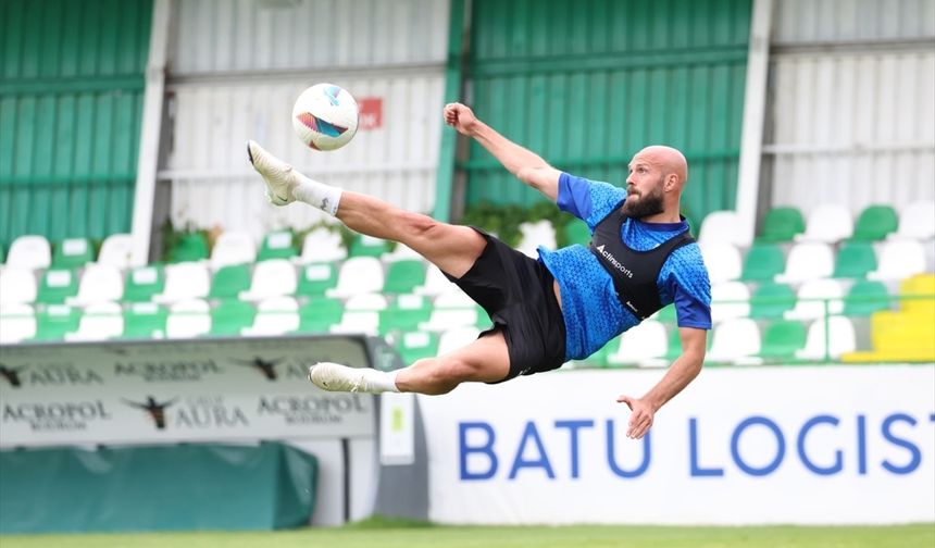 Bodrum FK, Sivasspor maçının hazırlıklarını sürdürdü