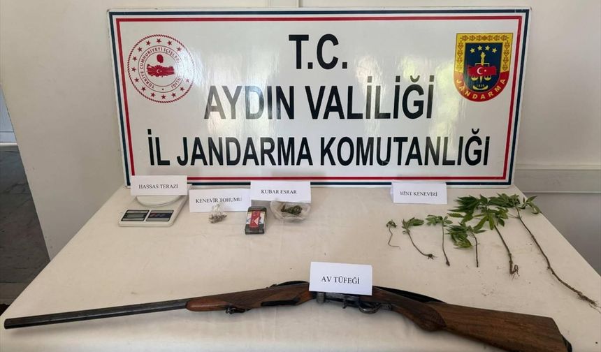 Karacasu'da uyuşturucu ticareti yaptığı iddia edilen şüpheli tutuklandı