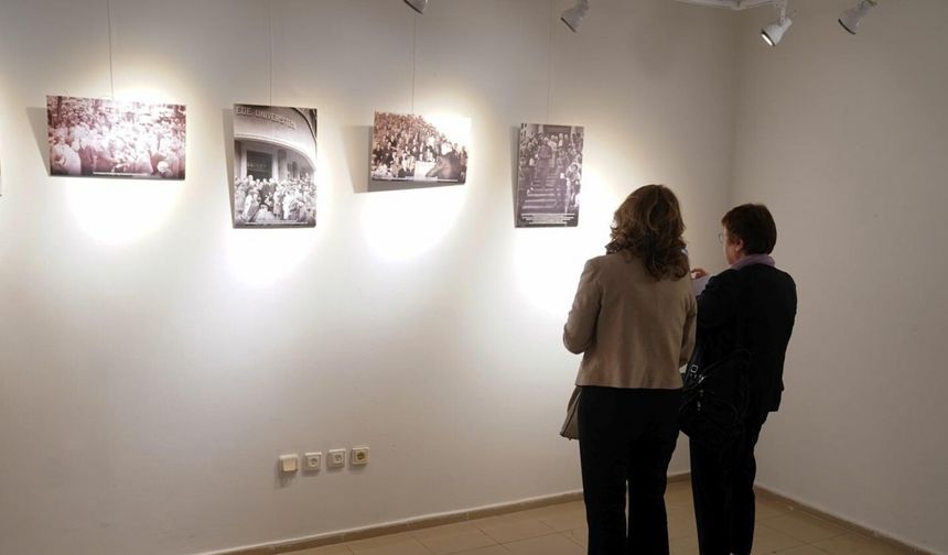 Ege Üniversitesinin tarihi gelişimi fotoğraflarla anlatıldı