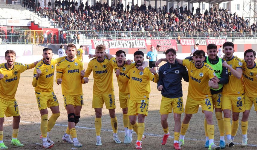 Menemen FK, Vanspor'a karşı üstün