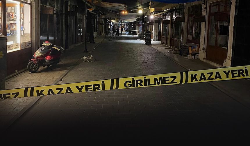 İki kişi arasında çıkan kavgada kan aktı... 1 kişi ağır yaralandı!
