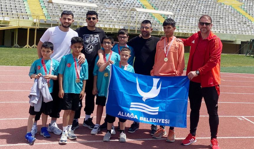 Aliağalı Özel Sporcular Türkiye Şampiyonası’na gidiyor