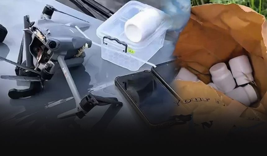 İzmir'de bu kadarına da pes dedirten olay! Dron ile zehir sevkiyatı