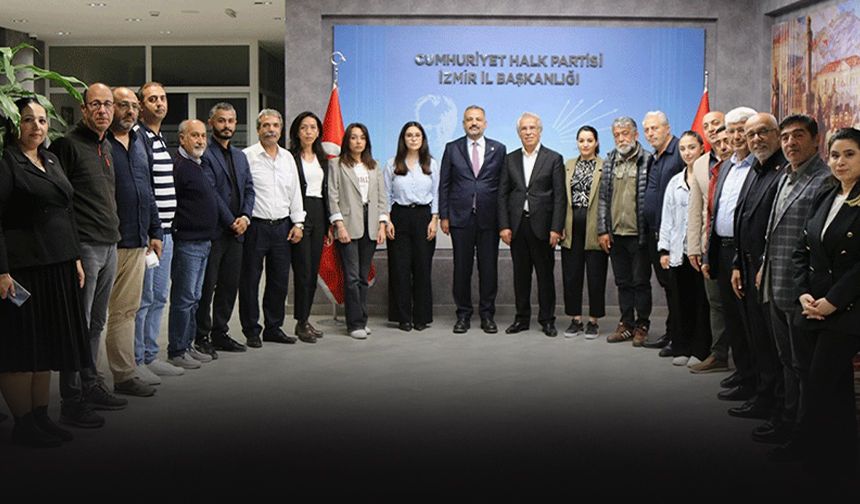 Yeni atanan başkanlardan Aslanoğlu'na ziyaret! Birlik beraberlik mesajları
