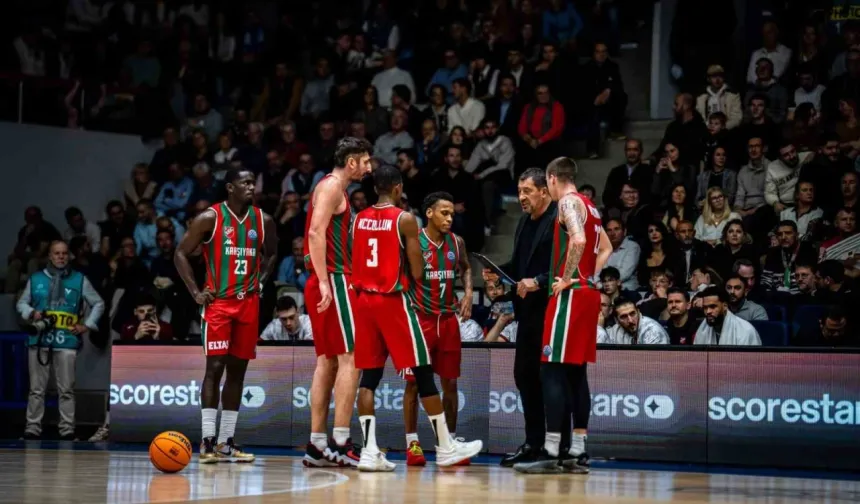 Karşıyaka potada galibiyet arıyor... Rakip Türk Telekom!